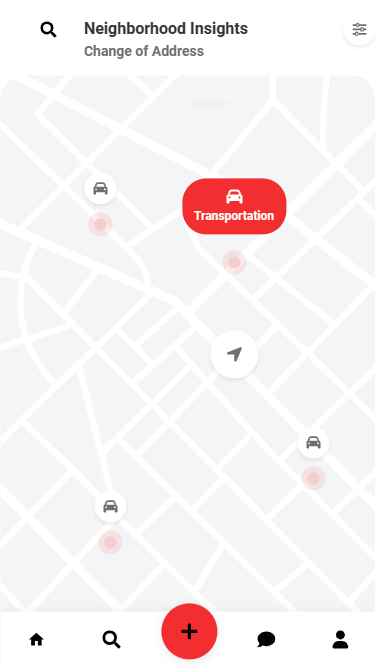 Moving & Relocation App - Map | Appzroot