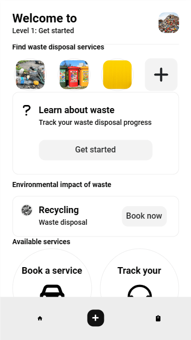 Waste Management App - Home | Appzroot