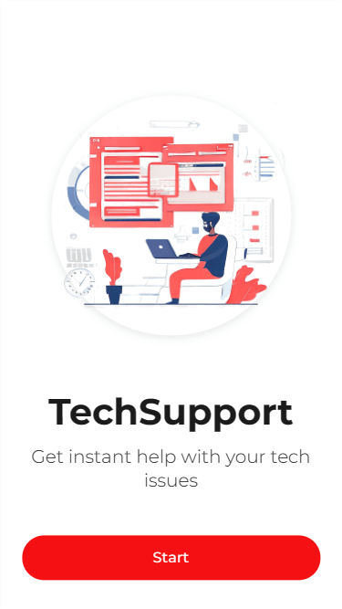 Tech Support App - Welcome | Appzroot