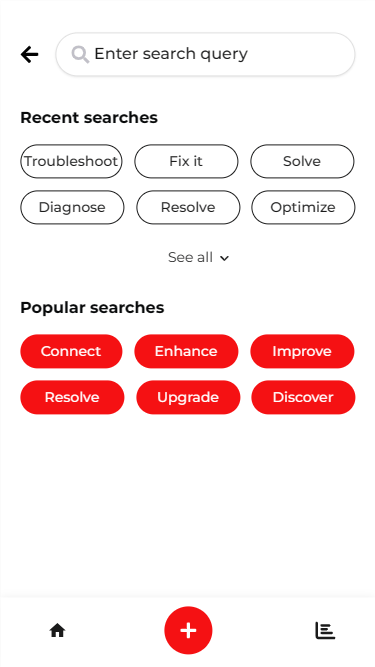 Tech Support App - Search | Appzroot