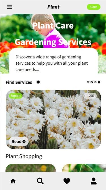 Plant & Garden Care App - Discover | Appzroot
